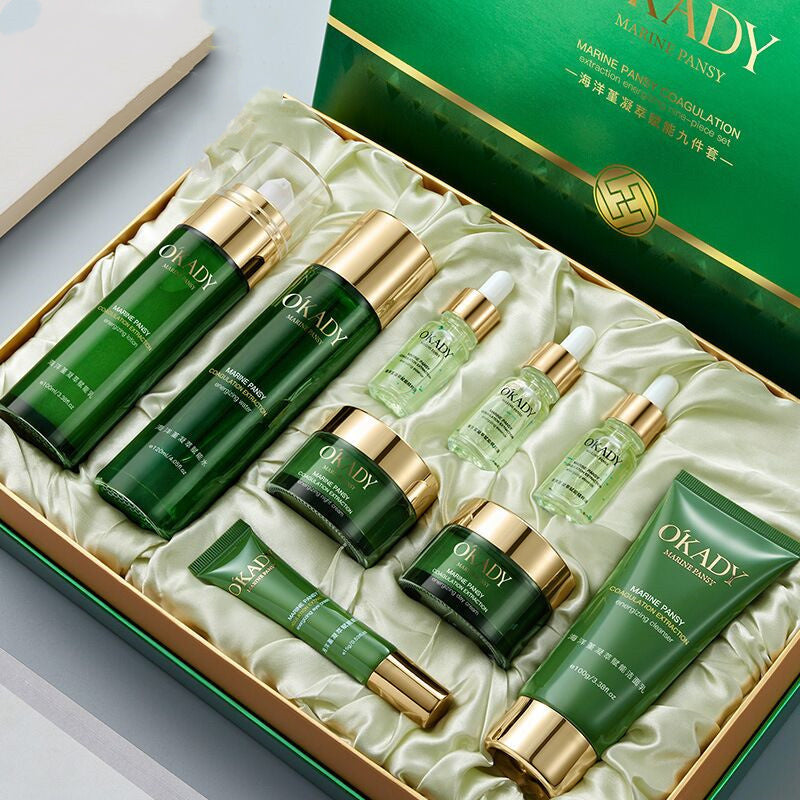 Skin Care Plant Product Set Water Lotion Moisturizing Full Set of Cosmetics