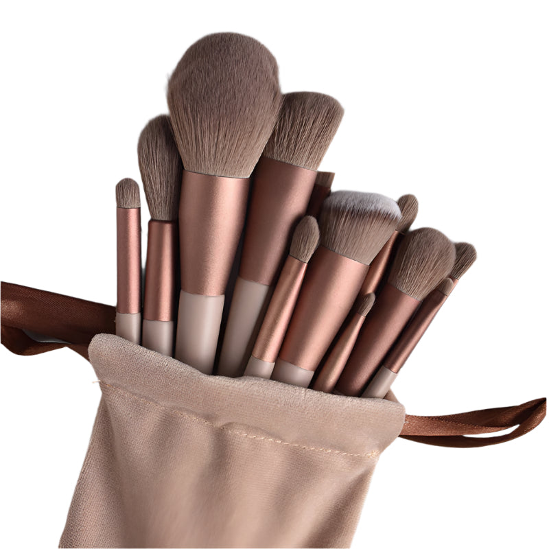 Makeup Brush Set Animal Hair Eye Shadow Loose Powder Blush for Repair