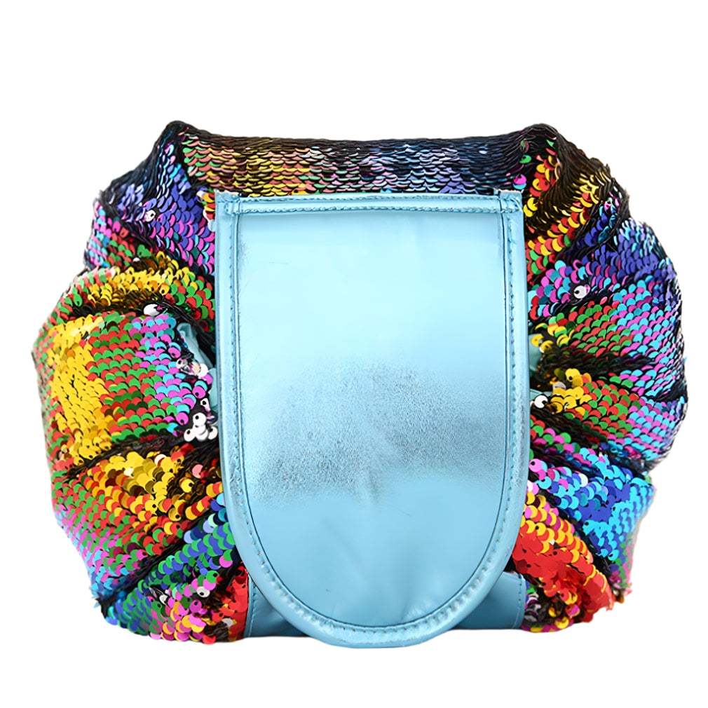 Animal Printing Large Capacity Drawstring Lazy Cosmetic Storage Bag