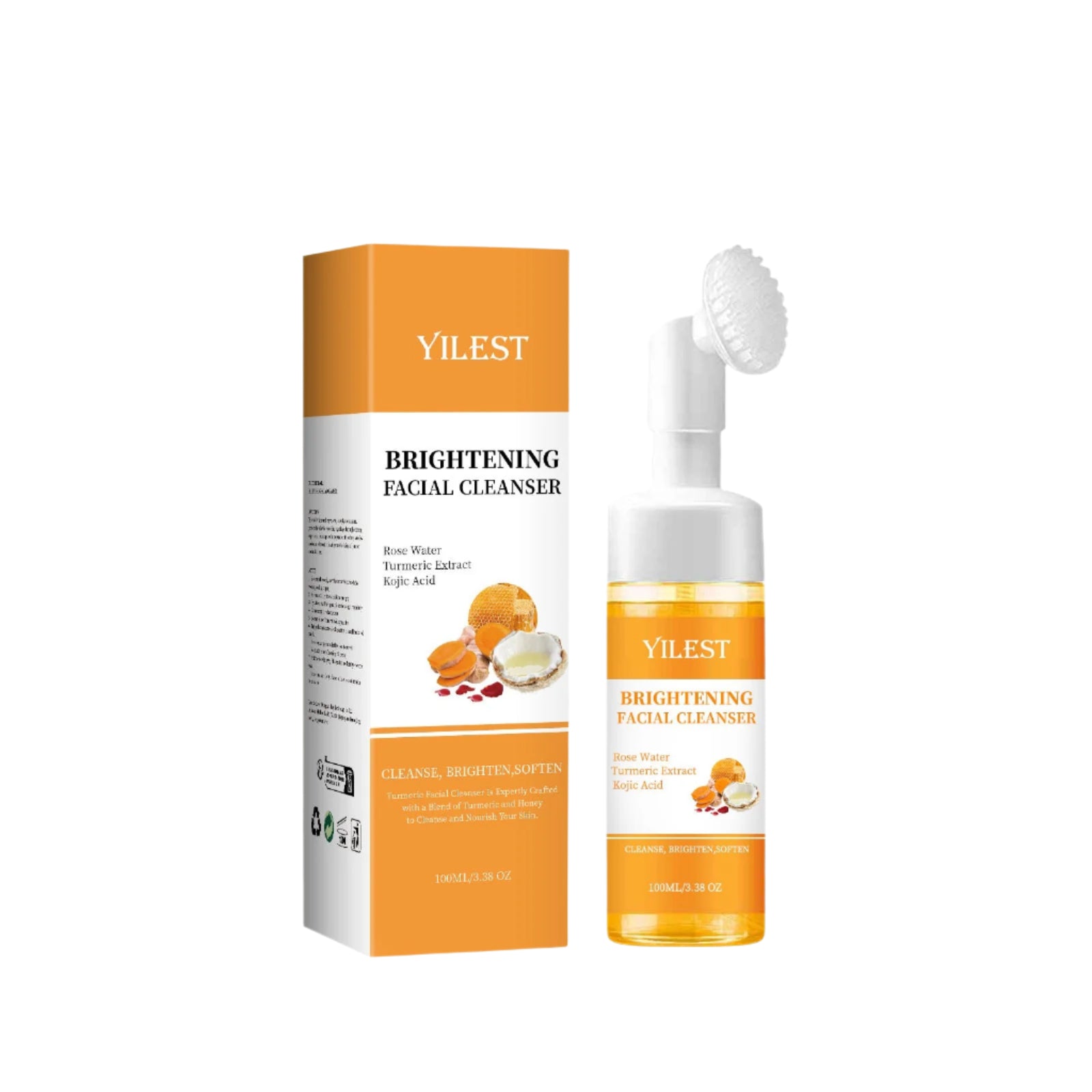 Turmeric Facial Wash Deep Cleansing for Oily, Dry, and Mixed Skin