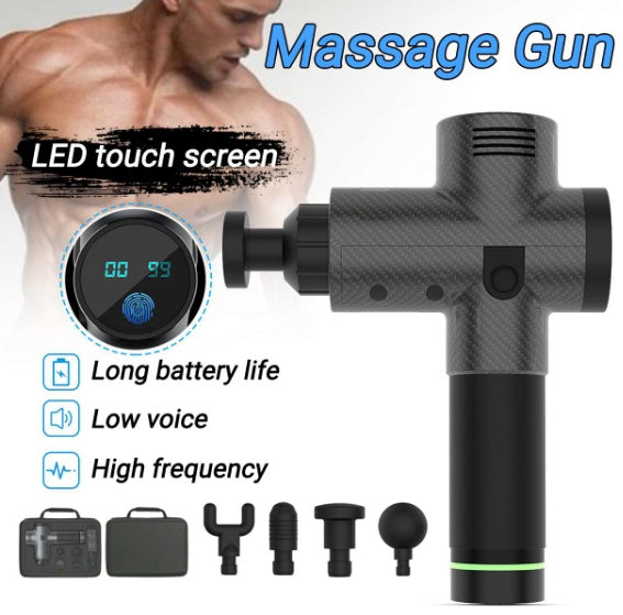 Body Muscle Massager Electric Vibrating Therapy Gun