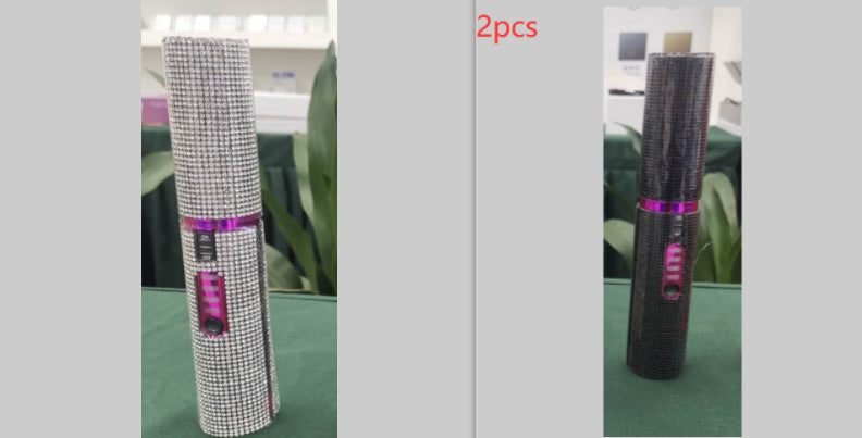 2-in-1 USB Electric Hair Straightening Brush & Curler