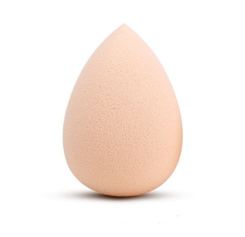 Natural drop-shaped makeup sponge powder puff in soft sponge material