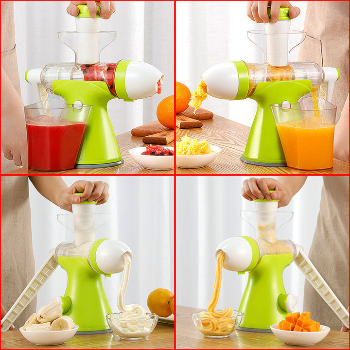 Manual Slow Grinding Juicer - Non-electric juice maker