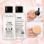50ml makeup puff and brush cleaning liquid in travel-size bottle