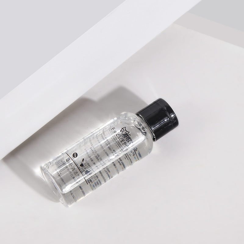 50ml makeup puff and brush cleaning liquid in travel-size bottle