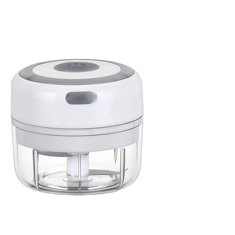 Mini Electric Garlic Chopper – Fast Food Grinding