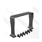 Electric makeup brush cleaner with USB charging and magnetic storage caps