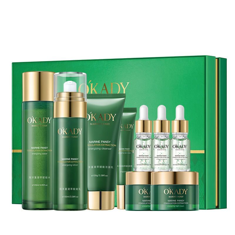Skin Care Plant Product Set Water Lotion Moisturizing Full Set of Cosmetics