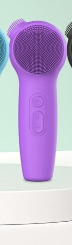 Electric Ultrasonic Silicone Facial Brush for Deep Pore Cleansing