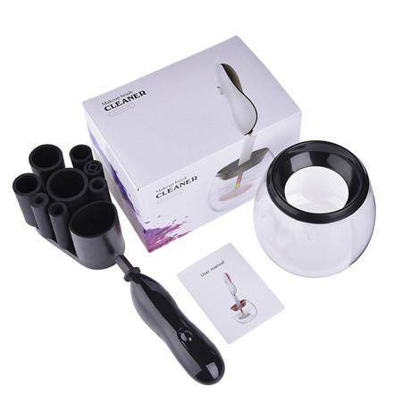 Makeup brush cleaner tool for washing and removing makeup residue