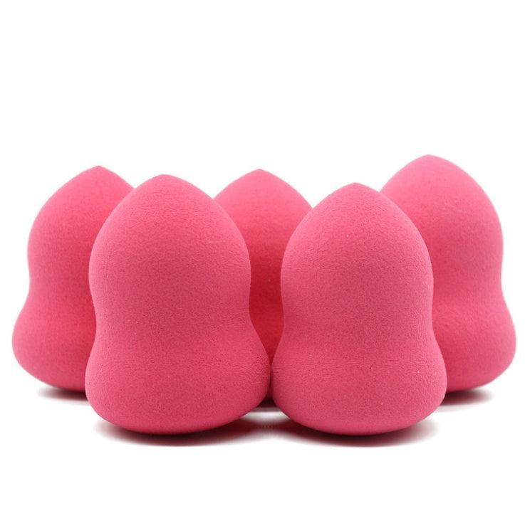 Pink non-latex makeup foundation sponge for wet and dry use