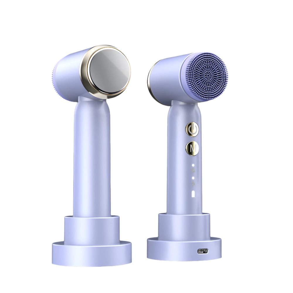 Skin Care - 6-in-1 Hot and Cold Compress Cleansing Instrument Display Brush