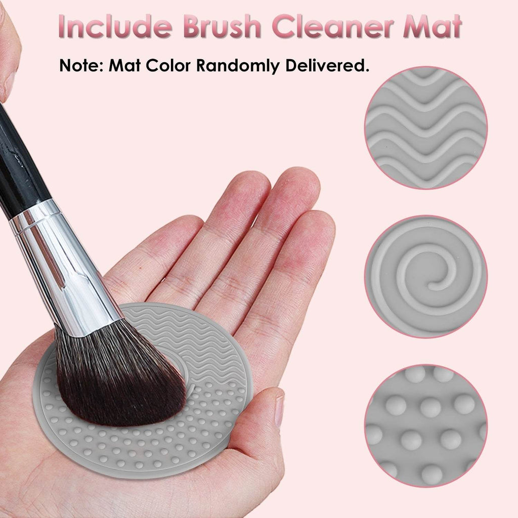 USB 4-in-1 Makeup Brush Cleaner with Automatic Wash Dry & UV Sterilization