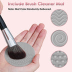 USB 4-in-1 Makeup Brush Cleaner with Automatic Wash Dry & UV Sterilization