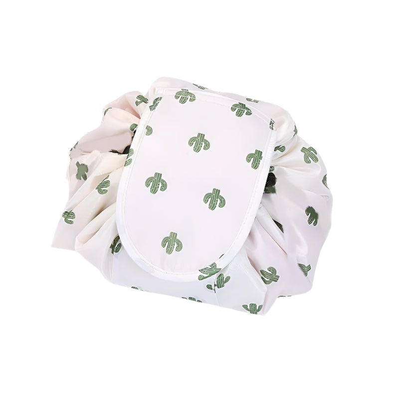 Animal Printing Large Capacity Drawstring Lazy Cosmetic Storage Bag