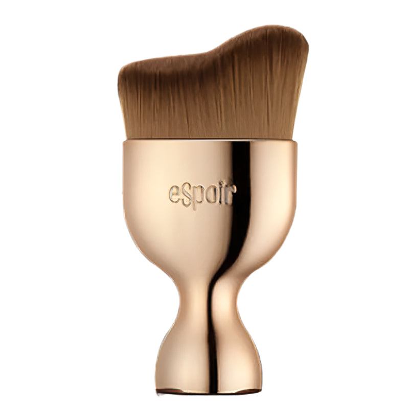Foundation Brush Portable Gold Foundation Brush for Flawless Makeup