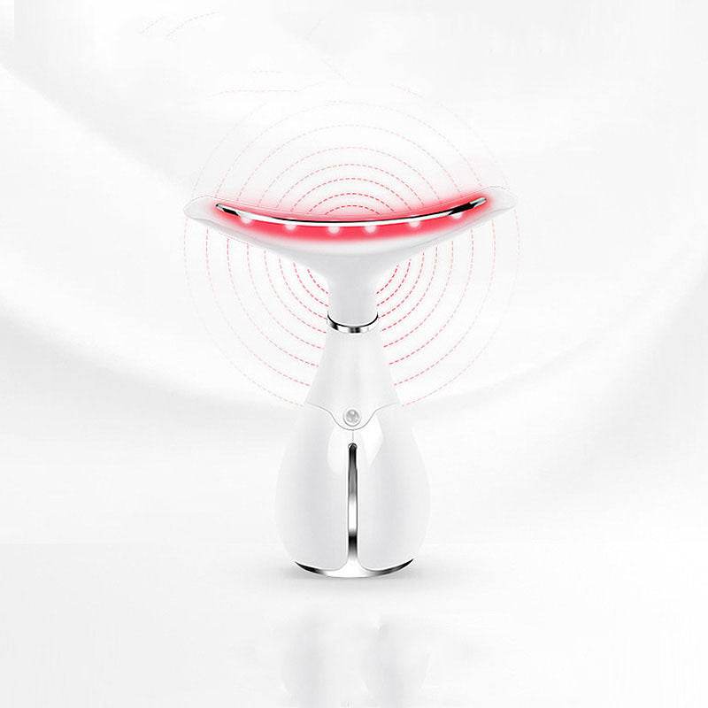 Compact neck care beauty instrument made of ABS with 650mAh battery
