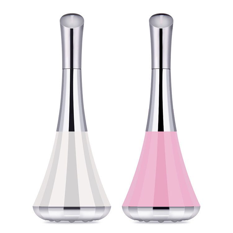 Small gyroscope facial beauty instrument with ABS body and vibrating function