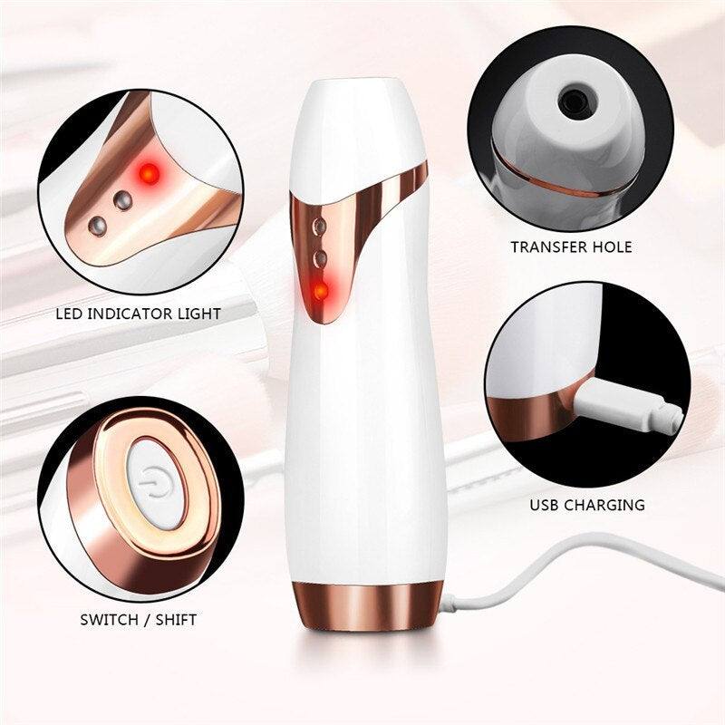 Electric rotating makeup brush cleaner with ultrasonic wash and drying bowl