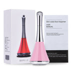 Small gyroscope facial beauty instrument with ABS body and vibrating function