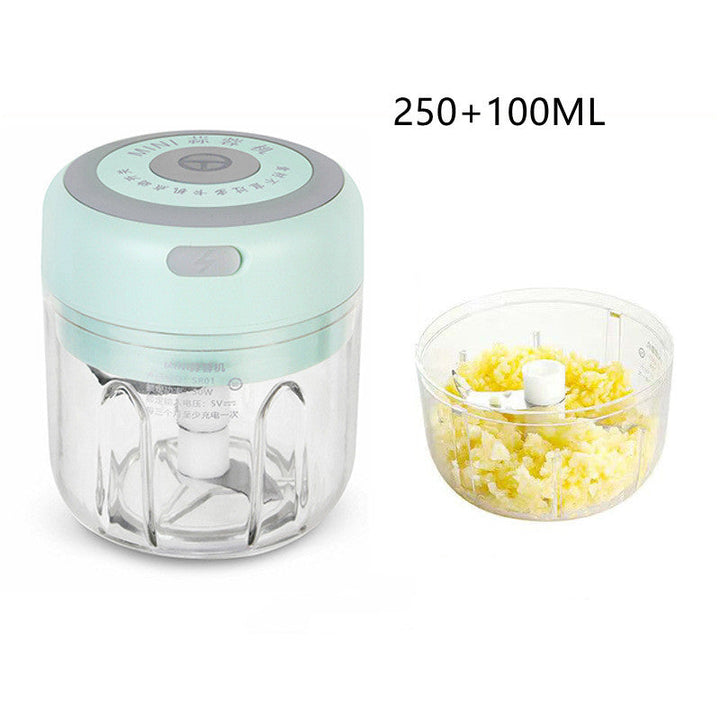 Mini Electric Garlic Chopper – Fast Food Grinding