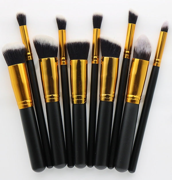 10-Piece Makeup Brush Set