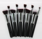 10-Piece Makeup Brush Set