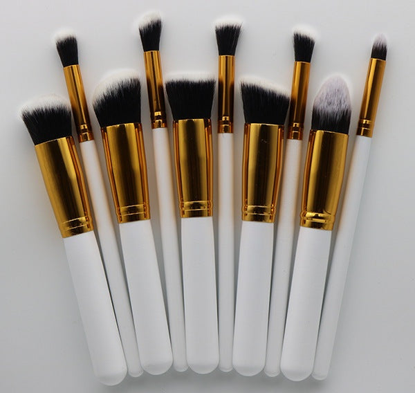10-Piece Makeup Brush Set