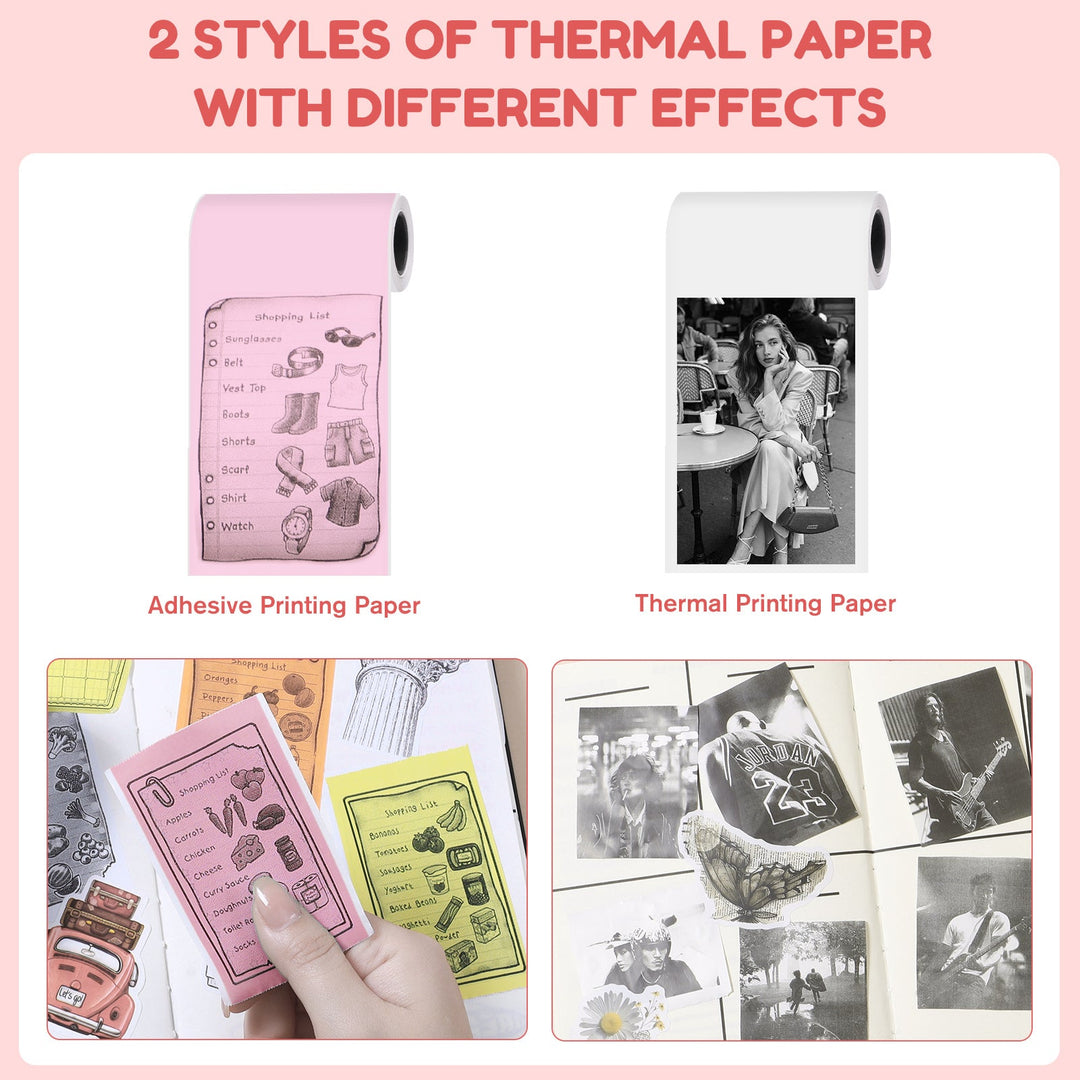 Thermal Mini Printer X2 Inkless Sticker Maker