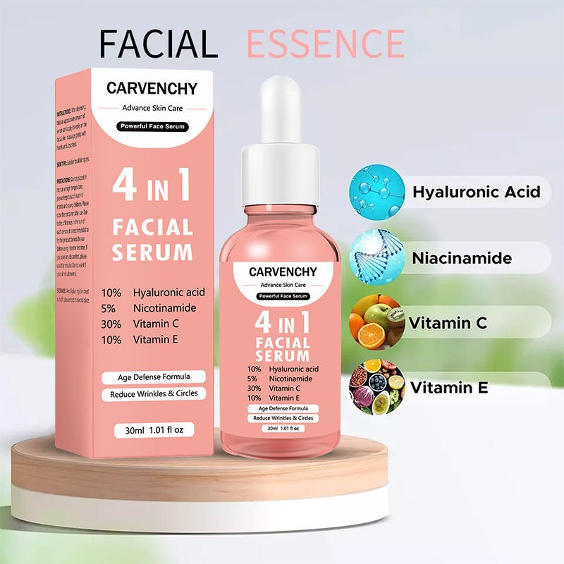 Advance 4-in-1 facial serum bottle, 30ml hydrating essence