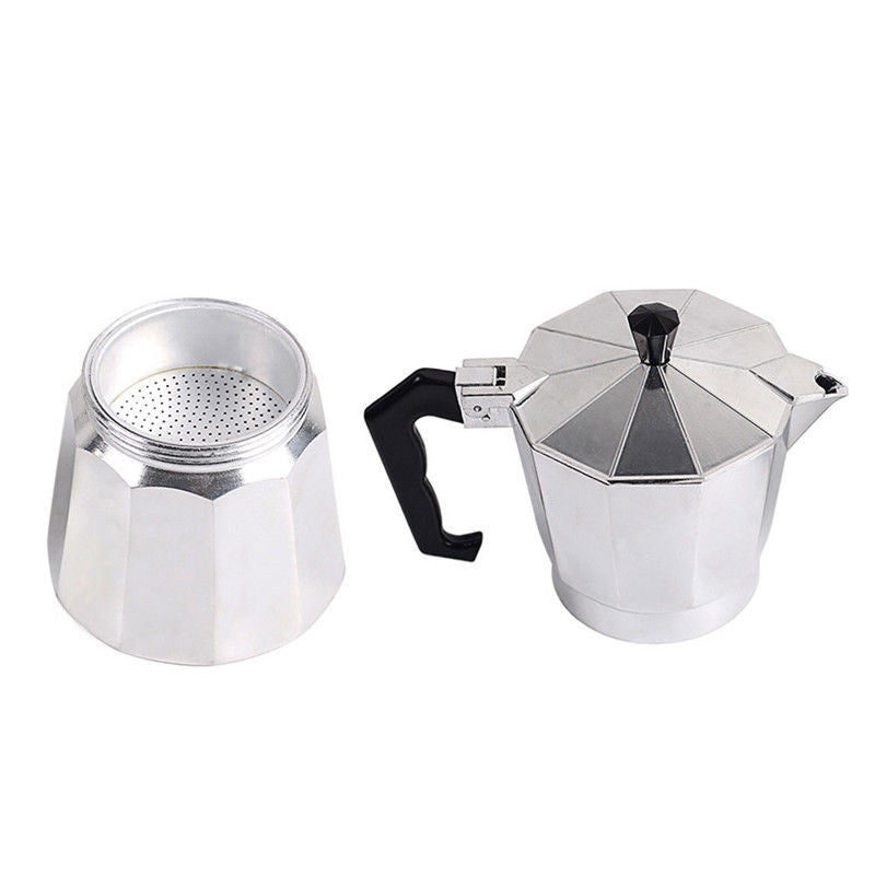 Food Grade Aluminum Alloy Coffee Pot for single cup brewing