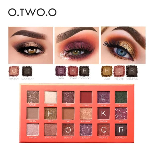 Colors Makeup Eyeshadow Palette Cosmetic Kit