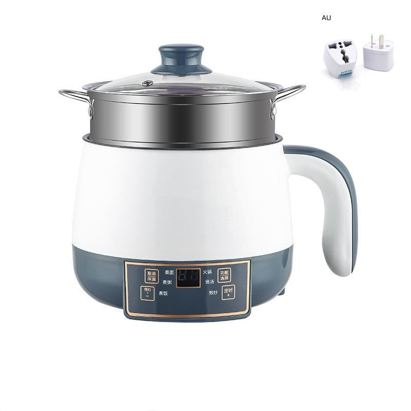 Multifunctional Electric Cooking Pot with 6 cooking functions for dormitory use