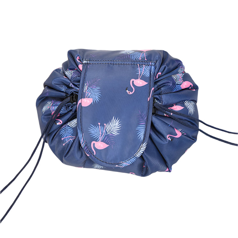 Animal Printing Large Capacity Drawstring Lazy Cosmetic Storage Bag