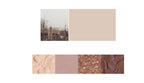 4-color eyeshadow palette with natural blendable shades for daily use