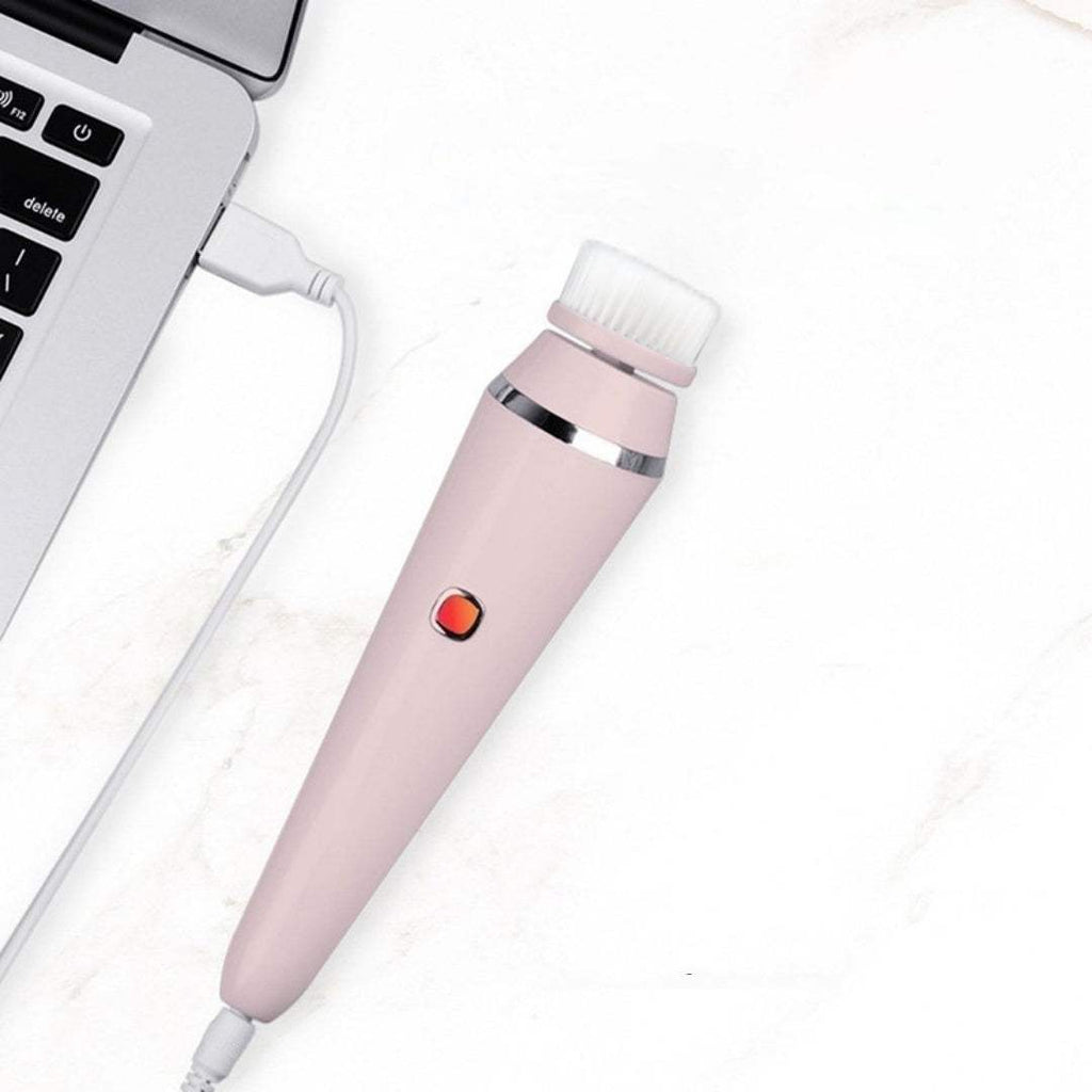 4-in-1 Rechargeable Facial Cleansing Brush