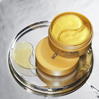 Houmai 24K gold under-eye mask for moisturizing and soothing skin
