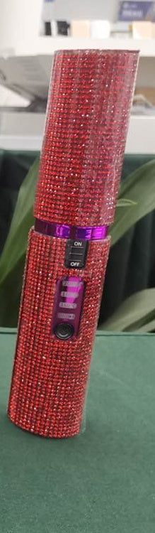 2-in-1 USB Electric Hair Straightening Brush & Curler