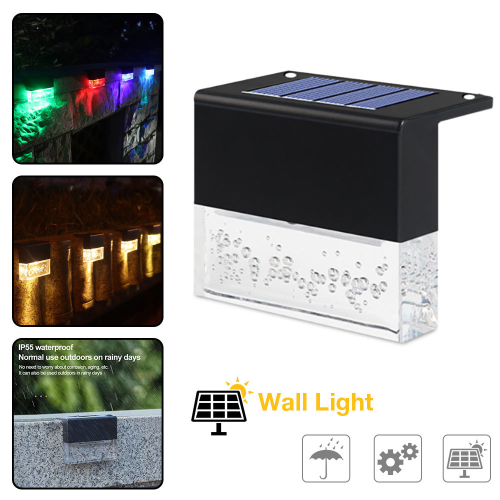 LED Solar Light Step Fence Light