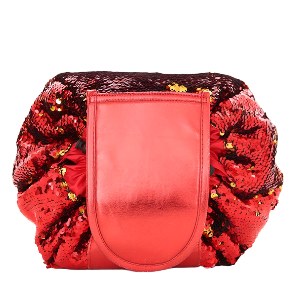 Animal Printing Large Capacity Drawstring Lazy Cosmetic Storage Bag