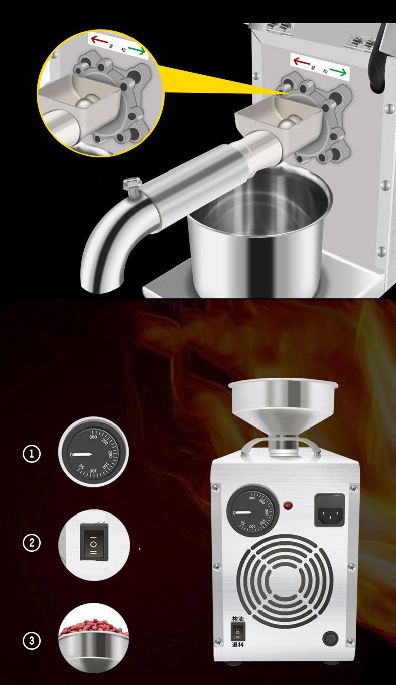 D01 Stainless Steel Deep Fryer with adjustable temperature