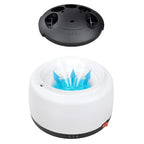 Nail Steamer Cleaner sanitizing nail tools, removing gel and polish for cleaner, healthier nails.