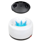 Nail Steamer Cleaner sanitizing nail tools, removing gel and polish for cleaner, healthier nails.