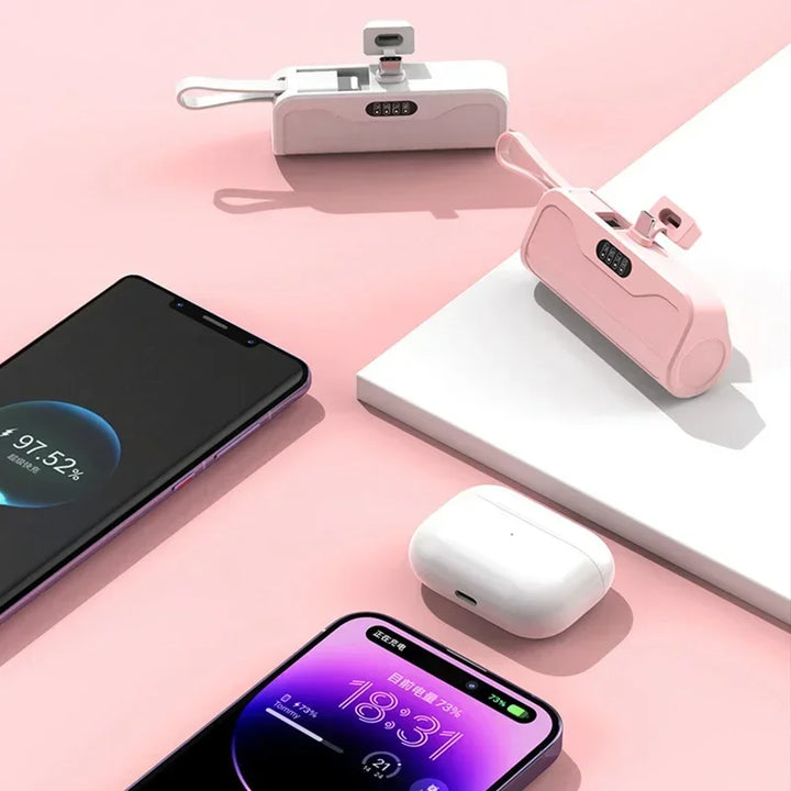 Capsule Mini Wireless Power Bank 10000mAh