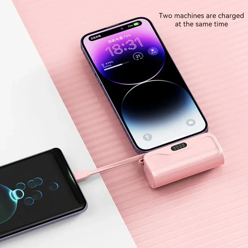 Capsule Mini Wireless Power Bank 10000mAh