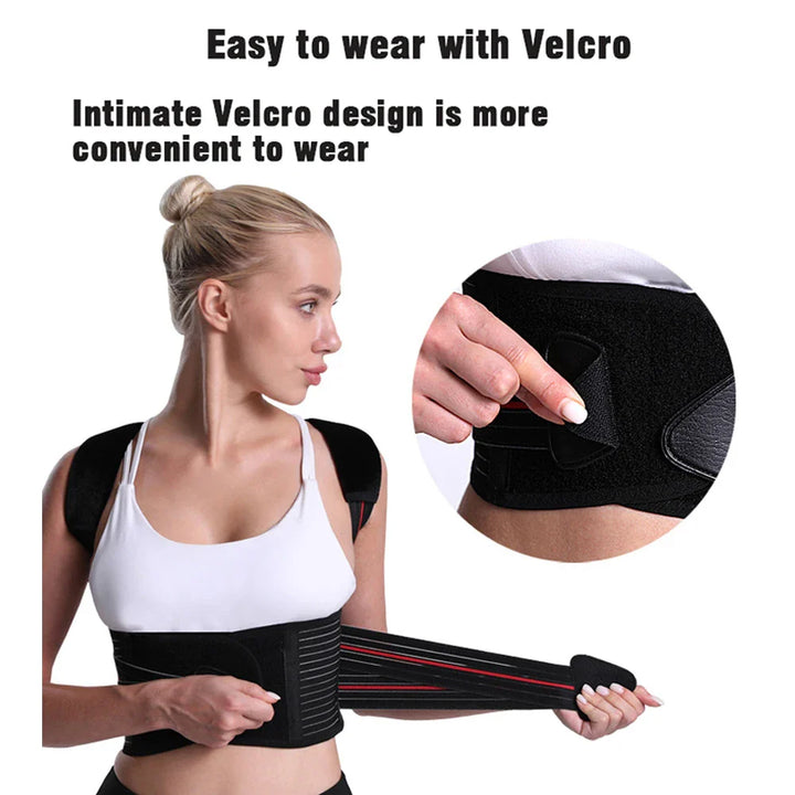 Adjustable Full Back Posture Corrector Belt