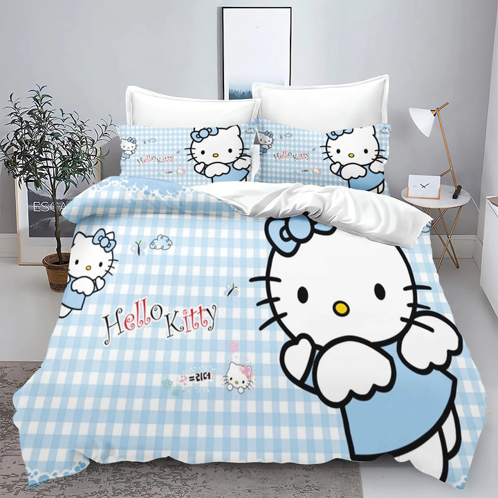 Hello Kitty Comforter Bedding Set