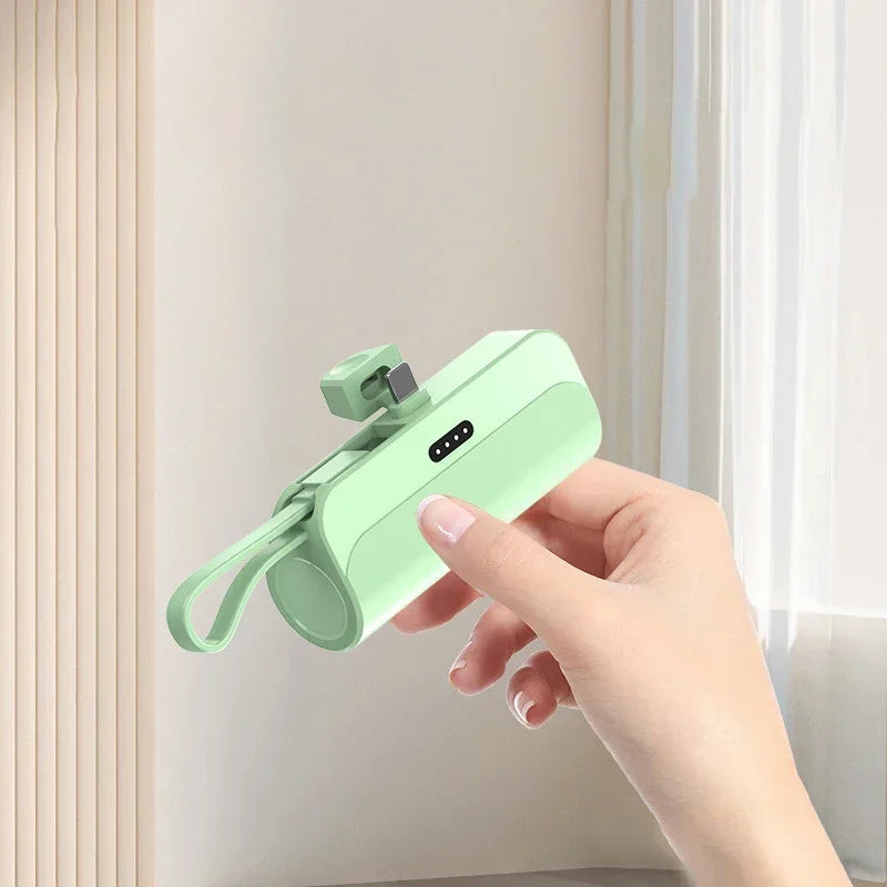 Capsule Mini Wireless Power Bank 10000mAh