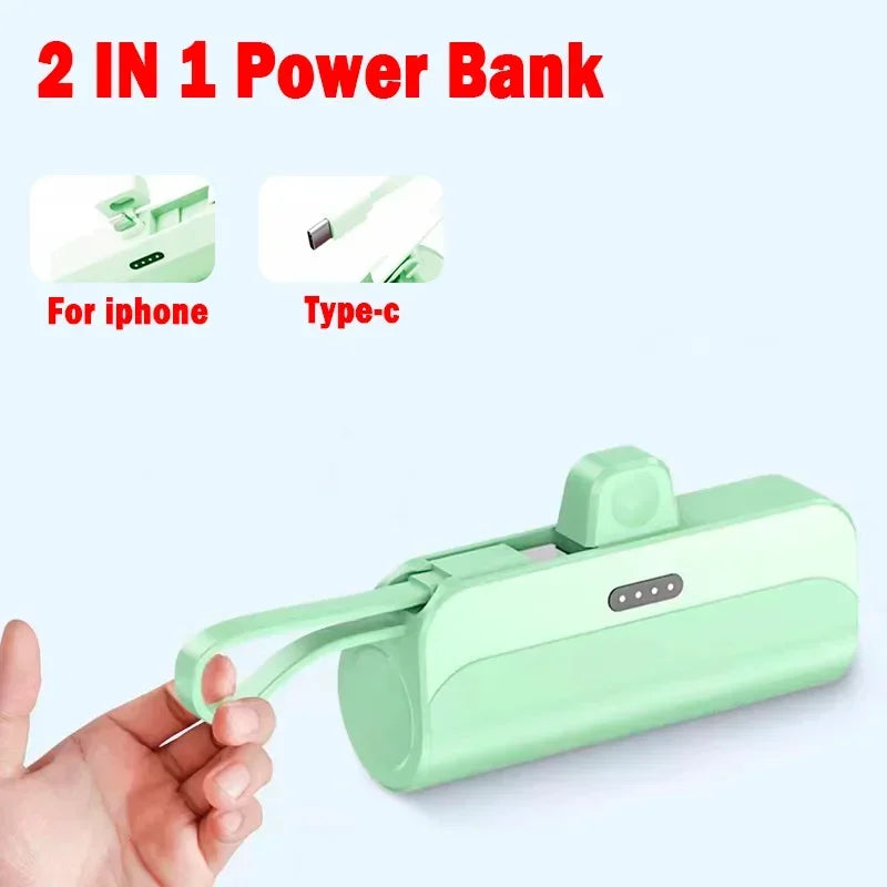 Capsule Mini Wireless Power Bank 10000mAh